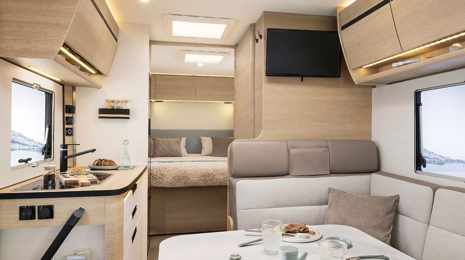 PHOTOS INTÉRIEURES RAPIDO Camping-car 850F