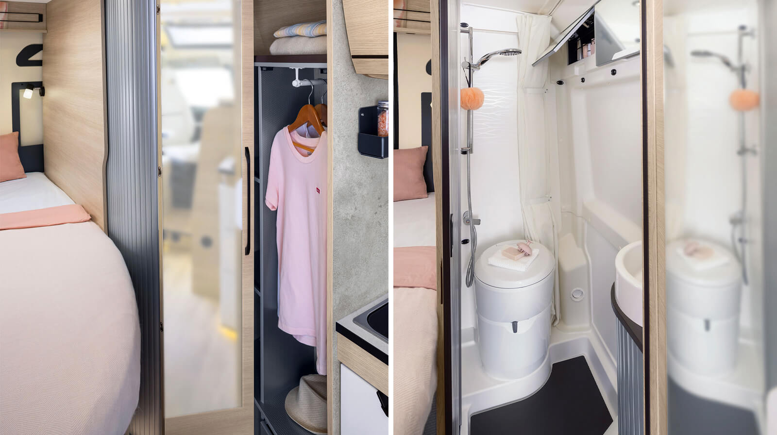 PHOTOS INTÉRIEURES RAPIDO Camping-car V62